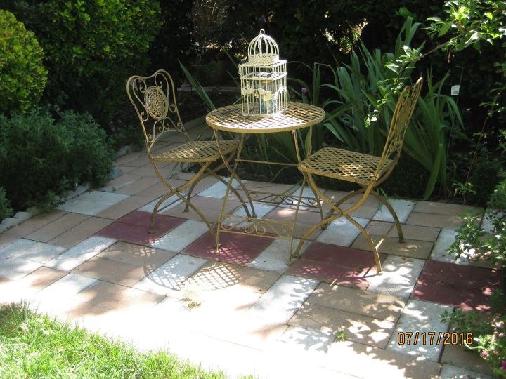caps and bricks do a patio make