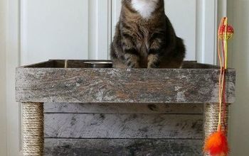  Mime o seu gato com este condomínio para gatos feito de uma palete de madeira
