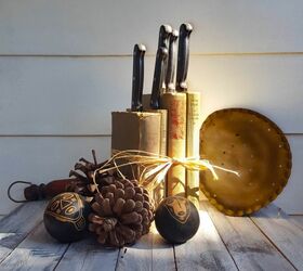 turn old books into a knife block, crafts, how to, repurposing upcycling