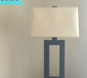 lamp makeover, crafts, how to, lighting, painted furniture, painting