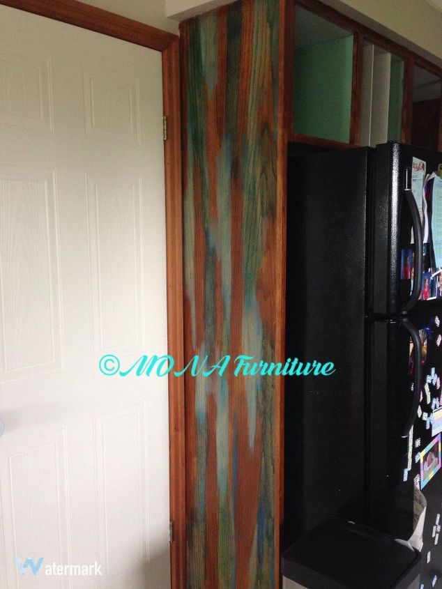 13 kitchen paint colors people are pinning like crazy, Stain shades of blue on wood