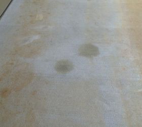 q what is the best way to remove oil stains from newly poured concrete , cleaning tips, concrete masonry, outdoors cleaning, oil stains on a new concrete porch