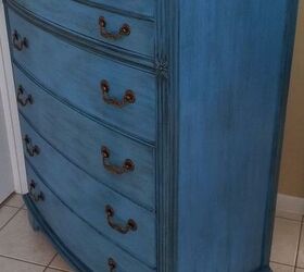 chest of drawers dresser makeover, painted furniture