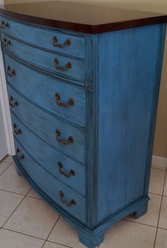chest of drawers dresser makeover, painted furniture