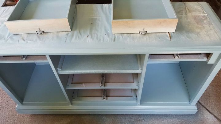 How To Turn A Broken Dresser Into A Stylish Media Cabinet Hometalk