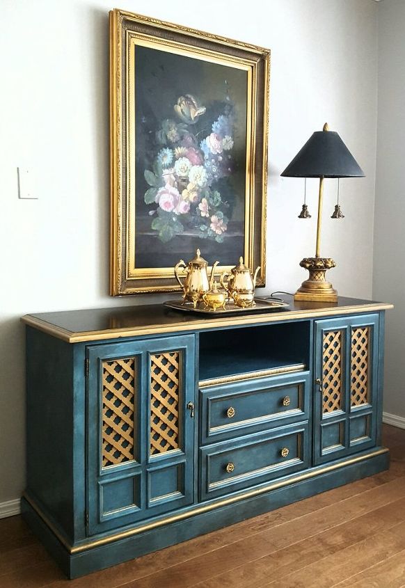 How To Turn A Broken Dresser Into A Stylish Media Cabinet Hometalk