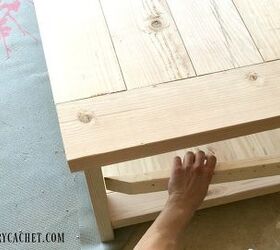 how to build your own rustic coffee table for less than 75, rustic furniture, woodworking projects
