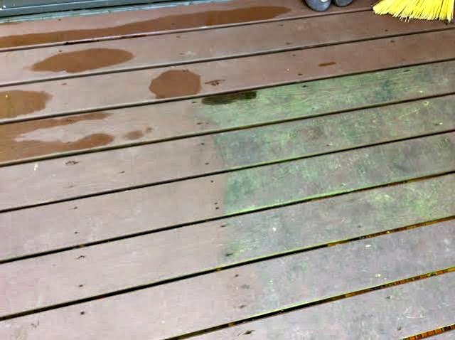 clean a wood deck naturally easily and with less than 2, cleaning tips, decks