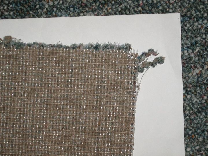best way to bind cut carpet edge