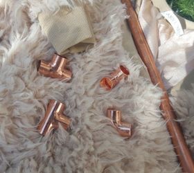 reuse an old sweater to make a copper pipe bed, pets, pets animals, repurposing upcycling