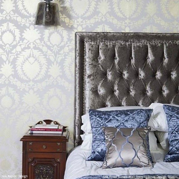 Stencil Ideas For A Dreamy Romantic Bedroom Hometalk
