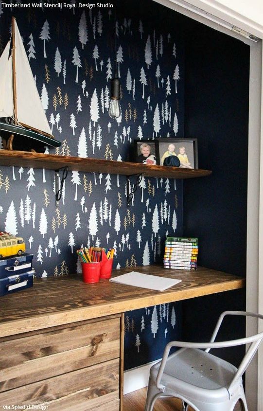 Kids Nursery Stencils Offer Big Style For Your Little Ones