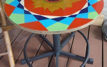 Upcycled Porch Table
