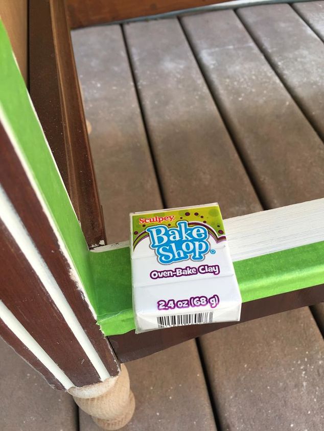 vintage dresser was missing legs, painted furniture