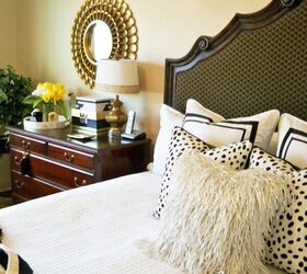 cool crisp black white summer bedroom, bedroom ideas, home decor