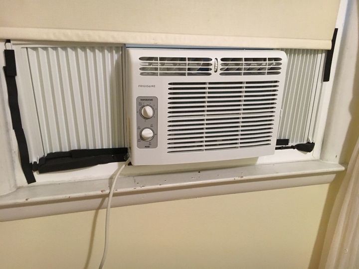 Should Holes Be Drilled Into My Vinyl Window Frame For Air Unit Hometalk