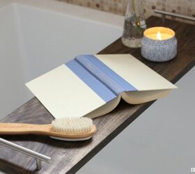 easy diy bathtub tray, bathroom ideas, crafts