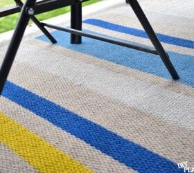 how to paint an outdoor rug, crafts, how to, painting