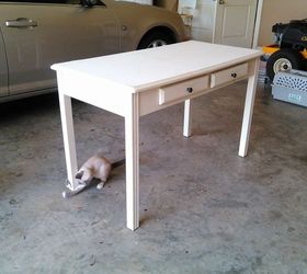 q help for repurposing a simple table in to a media center, repurpose furniture, repurposing upcycling, woodworking projects
