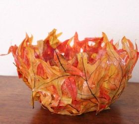 s 11 ways to make expensive looking home decor with a bowl, home decor, Incorporate colors with a leaf bowl