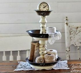 s 11 ways to make expensive looking home decor with a bowl, home decor, Stack them into a tiered stand