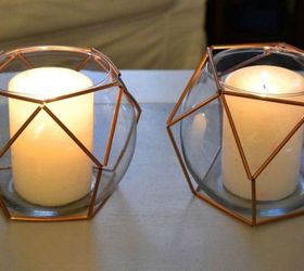 s 11 ways to make expensive looking home decor with a bowl, home decor, Use them as candle holders