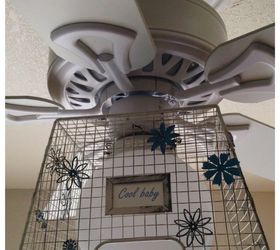 cool baby updating a 68 ceiling fan, bedroom ideas, repurposing upcycling