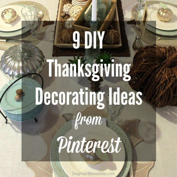 9 diy thanksgiving decorating ideas from pinterest, seasonal holiday decor, thanksgiving decorations