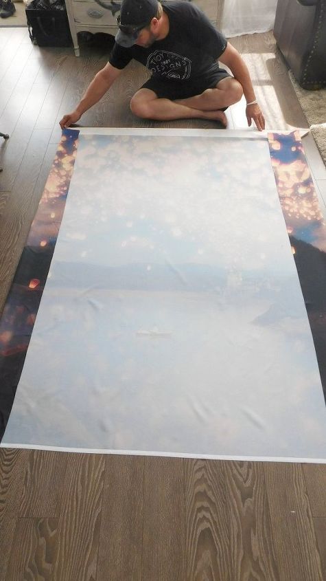 shower curtains are not just for showers , bathroom ideas, diy, home decor, repurposing upcycling, small bathroom ideas
