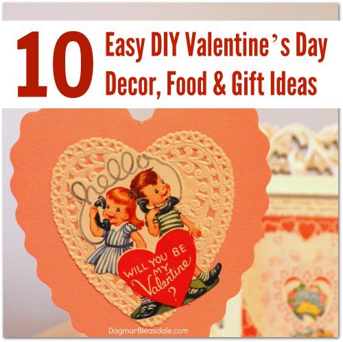 10 easy valentine s day diy decorating food and gift ideas, crafts, seasonal holiday decor, valentines day ideas