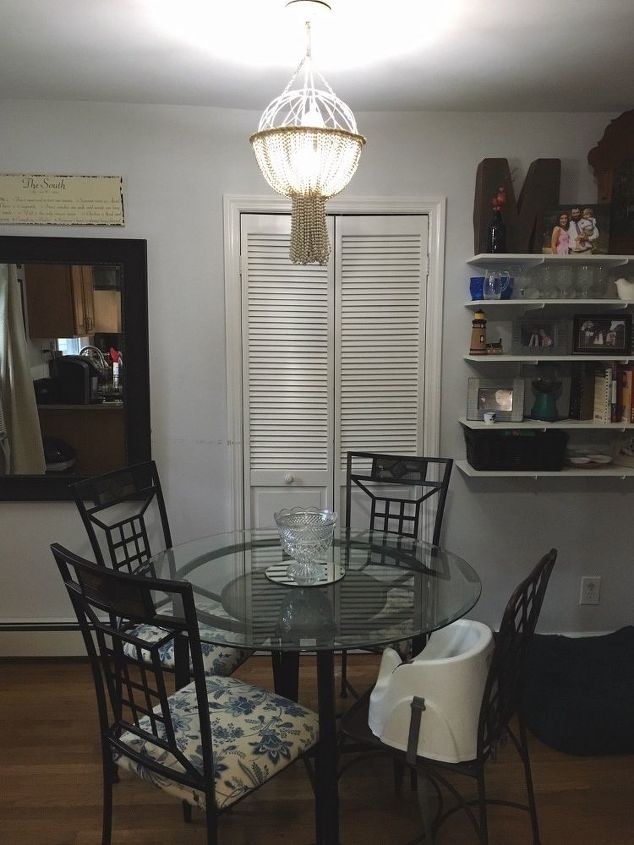 Connect 2 Wire Planters To Make This Gorgeous Idea For Your Kitchen Planter And Mardi Gras Bead Chandelier How To Lighting