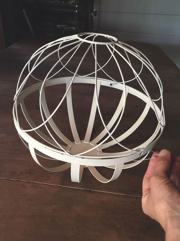 Connect 2 Wire Planters To Make This Gorgeous Idea For Your Kitchen Planter And Mardi Gras Bead Chandelier How To Lighting