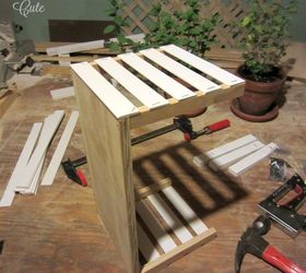 wooden crates from old window blinds, crafts, how to, repurposing upcycling