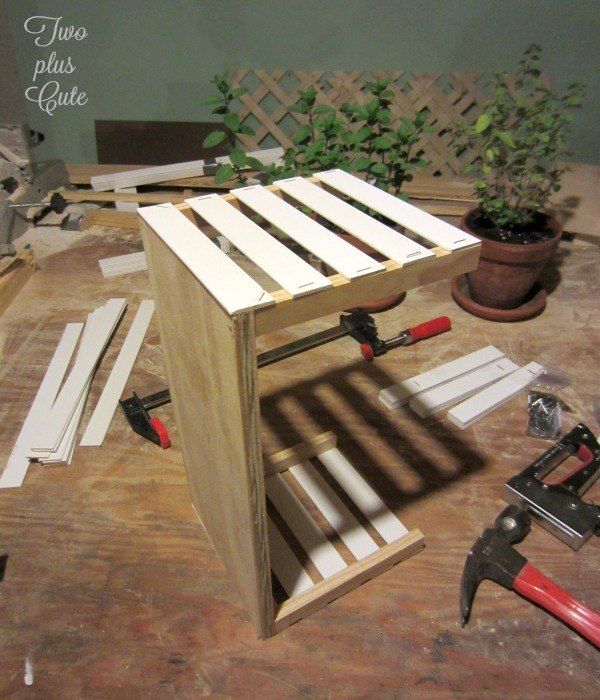 wooden crates from old window blinds, crafts, how to, repurposing upcycling