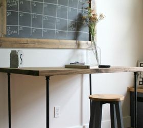 how to build the easiest desk ever, crafts, how to, rustic furniture