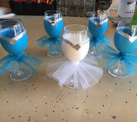 bridal party favors , crafts, All done and cleaned up