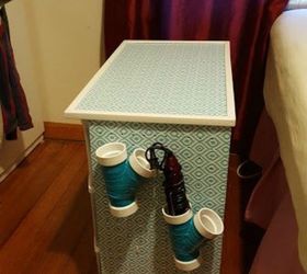 s 10 clever ways to decorate plastic bins, home decor, storage ideas, Double it as a pegboard