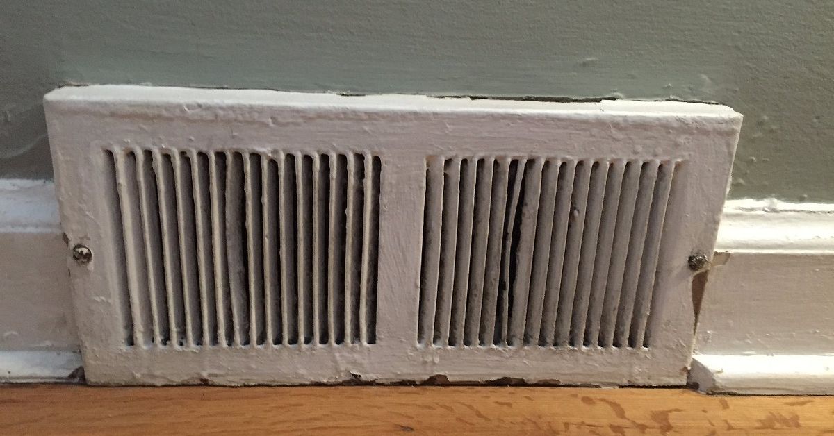 Baseboard Register Paint How To Paint Wall Registers at Jordan Timperley blog