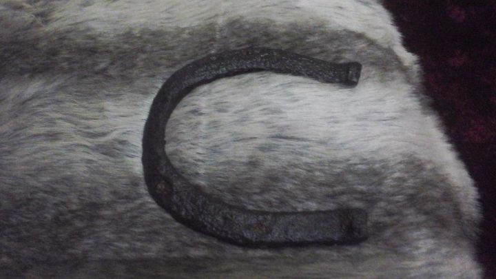 removing rust on horseshoes