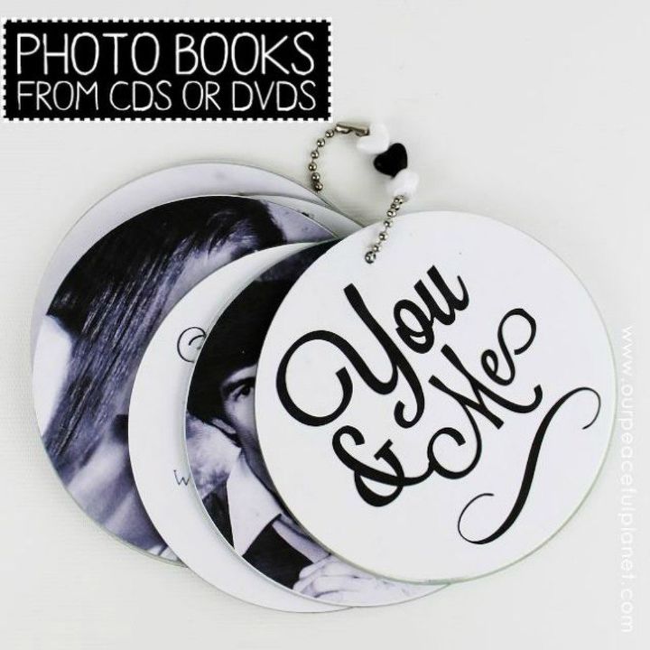 s 15 brilliant things to do with your old cds, repurposing upcycling, Turn them into photo books