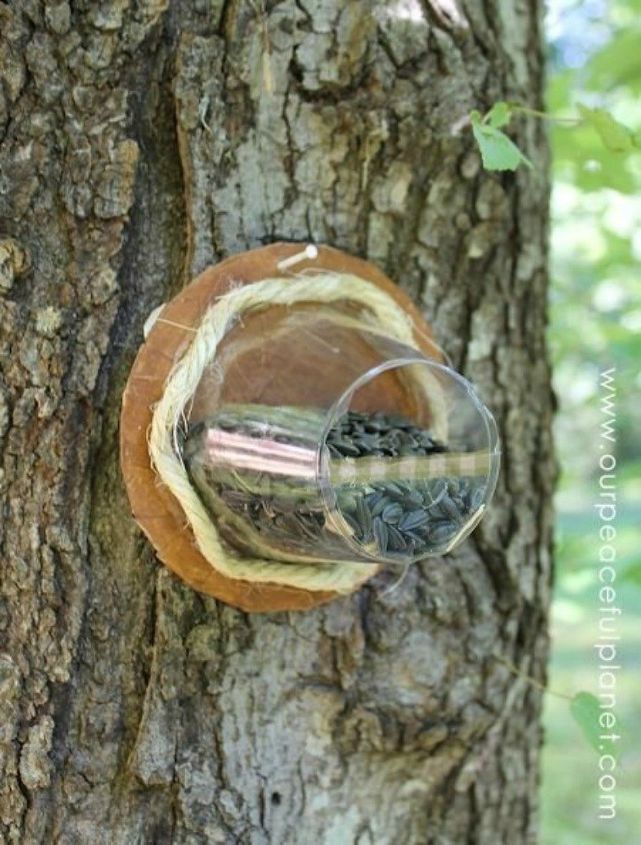 s 15 brilliant things to do with your old cds, repurposing upcycling, Hang them as birdfeeders