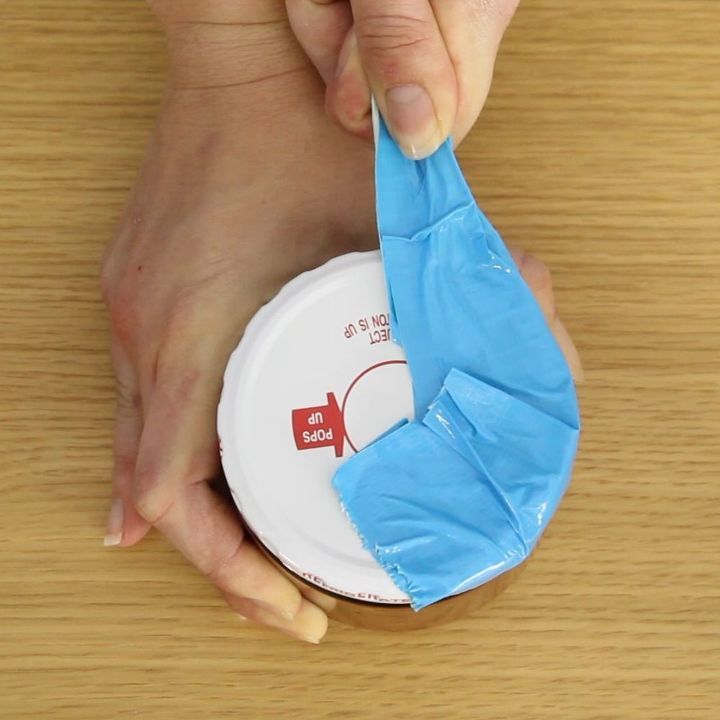 the easiest way to open a jar lid, crafts