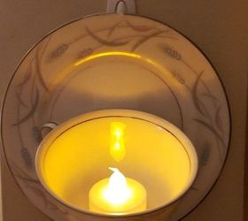 make your own candle wall sconce