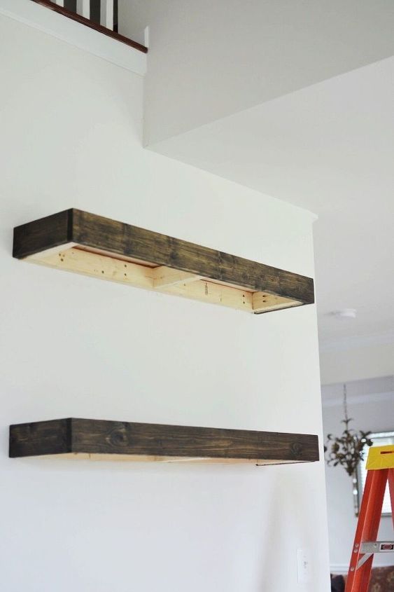 como fazer prateleiras flutuantes de fazenda | Hometalk