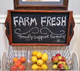 blanket rack to farmhouse vegetable stand, kitchen cabinets, kitchen design, organizing
