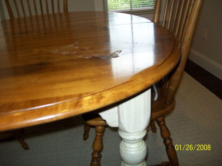 q what i need to know before attempting to repair this farmhouse table, furniture repair, painted furniture