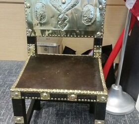 q can anyone identify this chair , home decor, home decor id, Gold and Brown chair