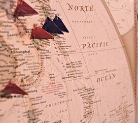 Marca tus viajes con un tablero de mapas del mundo