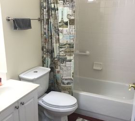 builders grade bathroom update, bathroom ideas, home improvement, paint colors, tiling