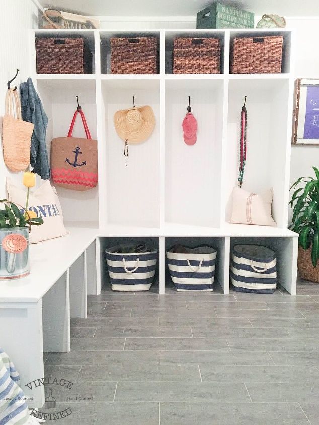 mud room renovation, foyer, home improvement